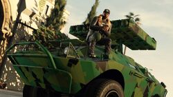APC with the Trees Camo Livery.