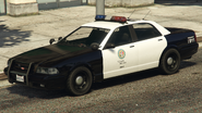 Police Cruiser (2nd generation Stanier), seen parked at Davis Sheriff's Station.