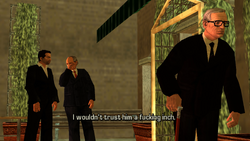Salvatore wouldn't trust the uncle – The uncle heard him say that.