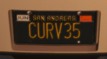 Custom Plate GTAO CURV35