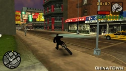 Arriving at Chinatown.