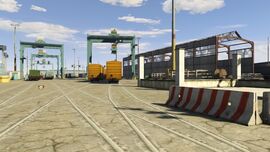 Gang attack location.