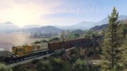 Official PC Screenshot GTAV Facebook Alamo Train