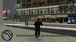 Meet Donald Love's man under the overpass in Newport.