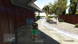Leave the area