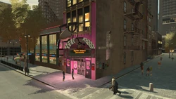 Jade Street entry in TBoGT, note the addition of Frankie Boyle and radio station posters