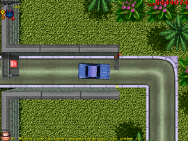 Tallon's security guards let the protagonist pass through the gates.