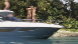 Another shot of the front of the boat as seen in the second trailer.