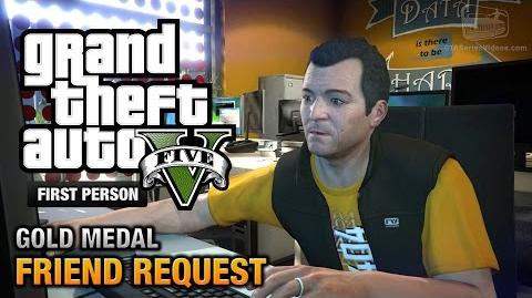 GTA 5 - Mission 8 - Friend Request First Person Gold Medal Guide - PS4