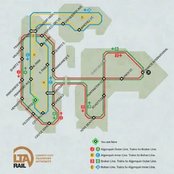 Liberty City Subway Map Subway In Gta Iv | Gta Wiki | Fandom