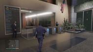 The FIB Building main entrance lobby.