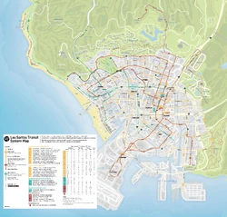 LosSantosTransit-GTAV-SocialclubMap.jpg (836 KB) A conceptual, fan-made transit map featured on the Rockstar Games Social Club.