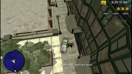 OneShotOneKill-GTACW-SS11.jpg (200 KB) Leaving the Castle Gardens Hotel, the player needs to lose the wanted level.