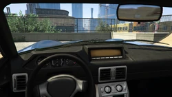 Driver's first-person view
