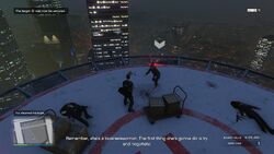 The target can now be secured.
