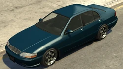 A Feroci lacking badges and an exhaust in 