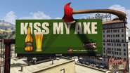 Logger Beer billboard in Grand Theft Auto V.