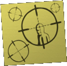 One Shot, One Kill mission replay icon.