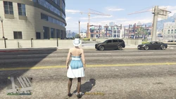 Break into the office from the ground