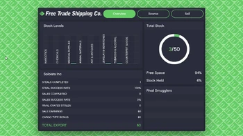 FreeTradeShippingCo-GTAO-Main Screen