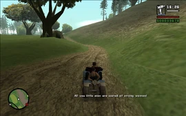 Catalina says that all men are scared of "strong" women.