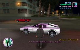Tommy going back to his vehicle.