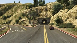 Entrance to the 