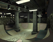 The Skate Park under the Broker Bridge in Fishmarket South in GTA IV.