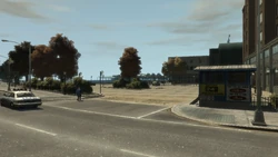 The Union Drive West car park west.