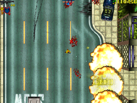 Destroying the Limousine.