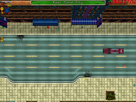 Driving to Southeast Coral City.