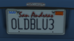 Custom Plate GTAO 0LDBLU3