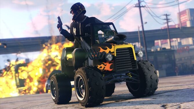 "Action" image for GTA V.
