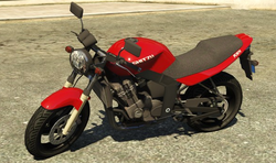 Shitzu PCJ-600 do GTA 5 - imagens, características e descrição de moto