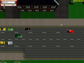 Driving to the bomb shop.