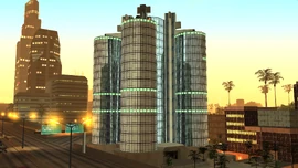 The Fight Plaza Skyscraper.