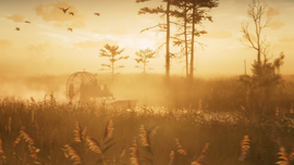 A fanboat traversing through the Grassrivers in the first trailer.