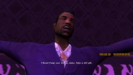 Jizzy B. is in his club talking to T-Bone Mendez.