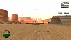 ...and tells him to use the canyon as cover.