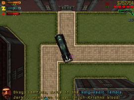 Jerkov tells Claude to take the mercenaries to the Vedic Temple.
