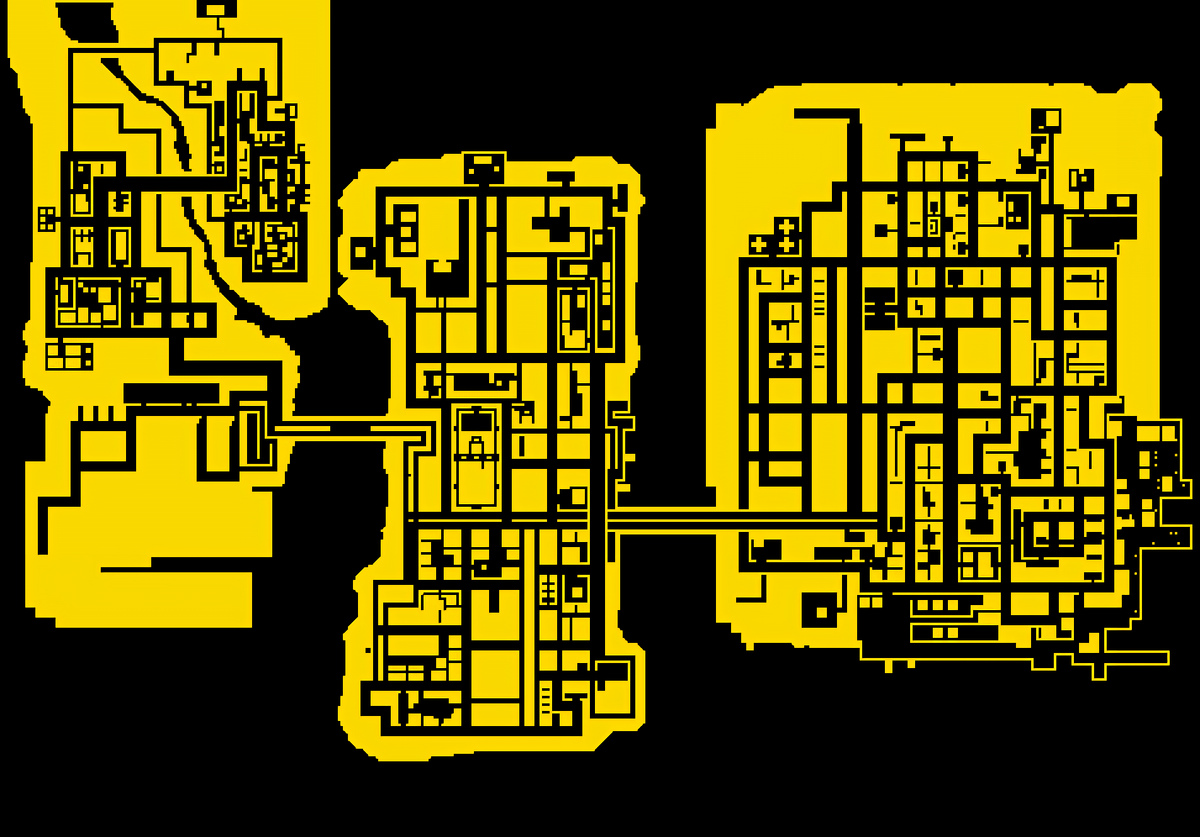 Grand Theft Auto III Liberty City Map Map for PlayStation 2 by mechaskrom -  GameFAQs