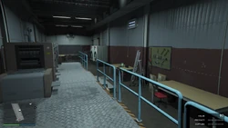 Player surveys the empty business.