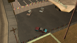 Parking lot.