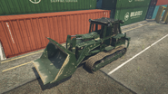 The Dozer obtained through "Arena Points" in GTA Online.