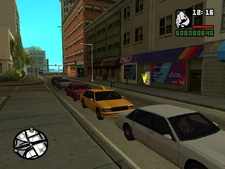 Inside Track Betting in Downtown Los Santos.