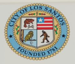 The official seal for the City of Los Santos, as seen on the front of the Police Predator