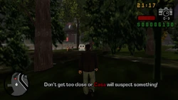 Don't get too close or Casa will suspect something!