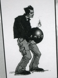 Official "Time Bomb" sketch art (GTA III: The Game Design Document - Version 1.39, 29th December 2000.)