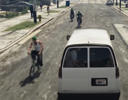 The Easter egg referencing the mission "Sweet & Kendl" from Grand Theft Auto: San Andreas.
