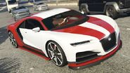 The Nero incorrectly placed in the cinematic preview of the Nero Custom on Social Club.